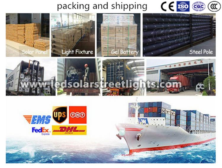 Deliver,Shipping and Serving of solar highway lighting system